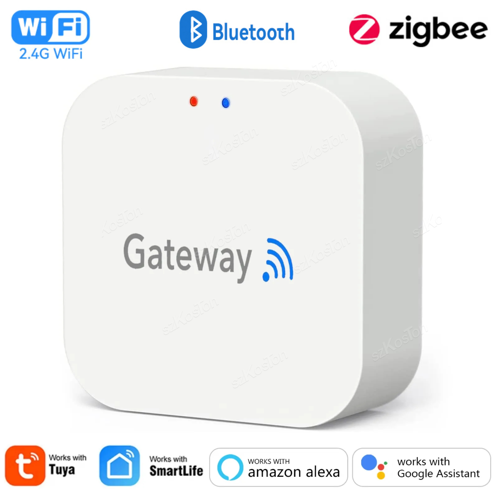 Smart Home Control Panel - Tuya Smart Life Gateway multimodale Hub