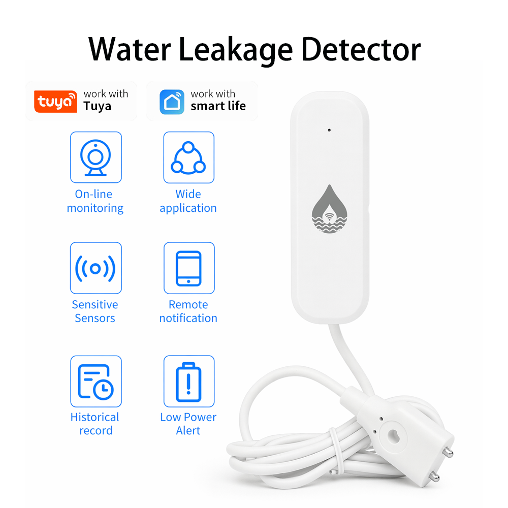 Smart Home Water Level Sensor - Sensore di Allarme Perdite d'Acqua YFK