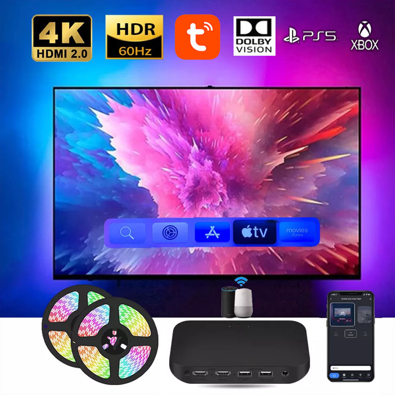 Alexa Compatible Bulb - Smart Ambient TV Retroilluminazione a Led