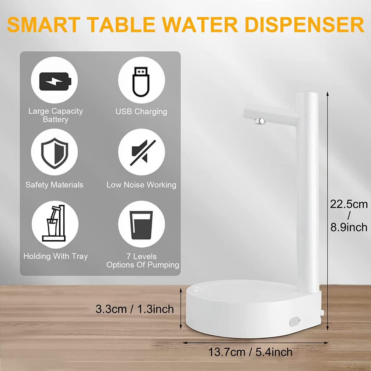 Smart Home Yam Pounder - Popolare pompa dell'acqua elettrica desktop intelligente