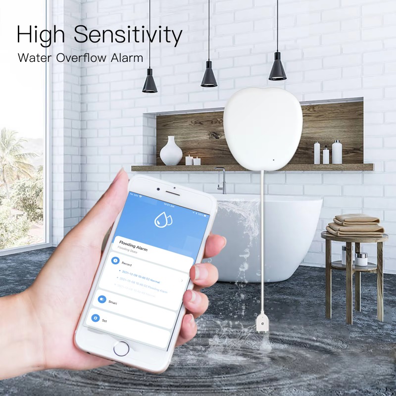 Smart Home Water Level Sensor - Tuya Smart Home Products Controllo vocale