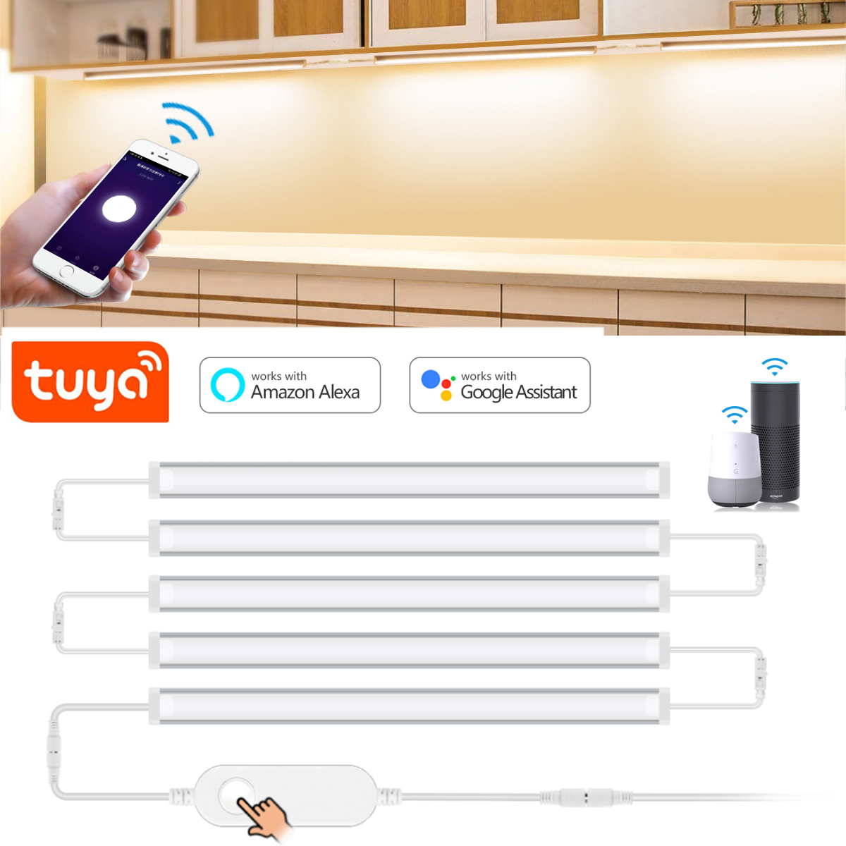 Alexa Compatible Bulb - 1-5 pezzi da cucina Tuya Smart