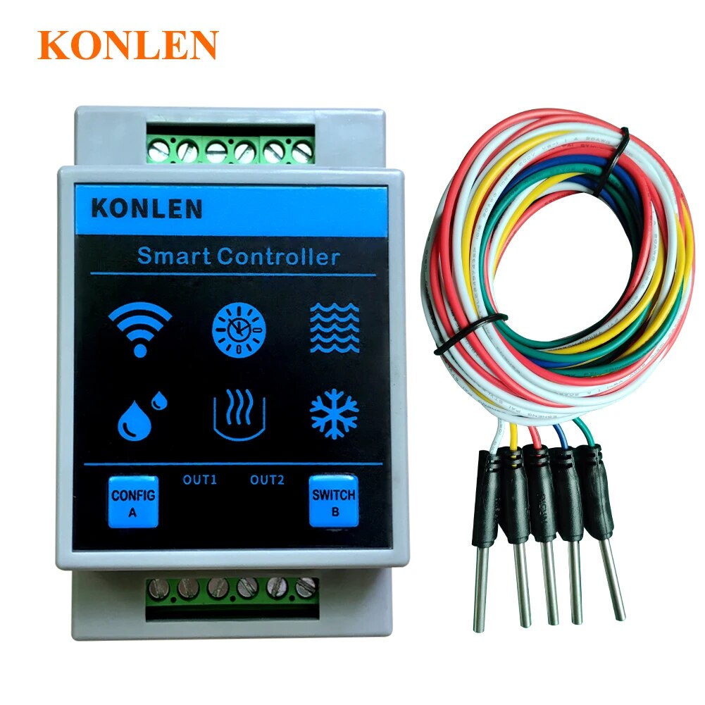 Smart Home Water Level Sensor - KONLEN Tuya sensore di livello dell'acqua