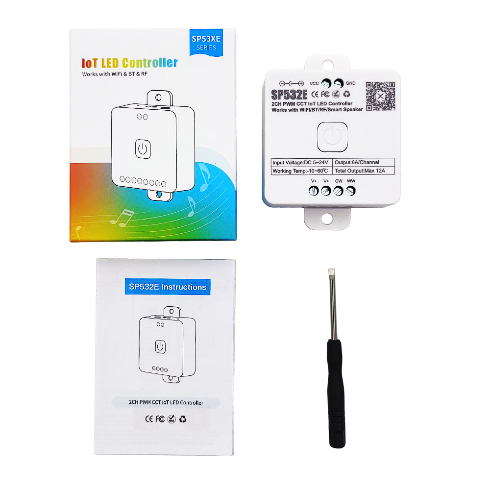 Alexa Compatible Bulb - Controller LED IoT SP531E SP532E con