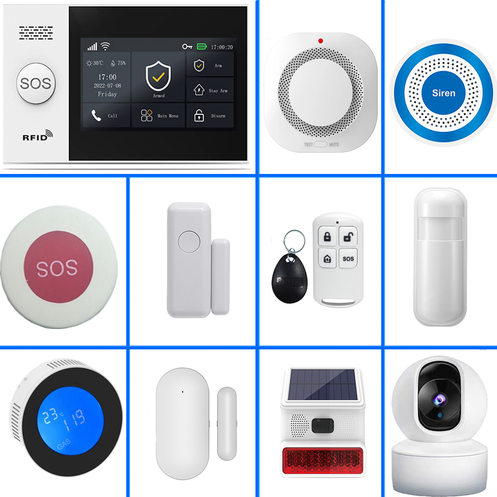 Smart Home Package - Sistema di allarme domestico intelligente PGST