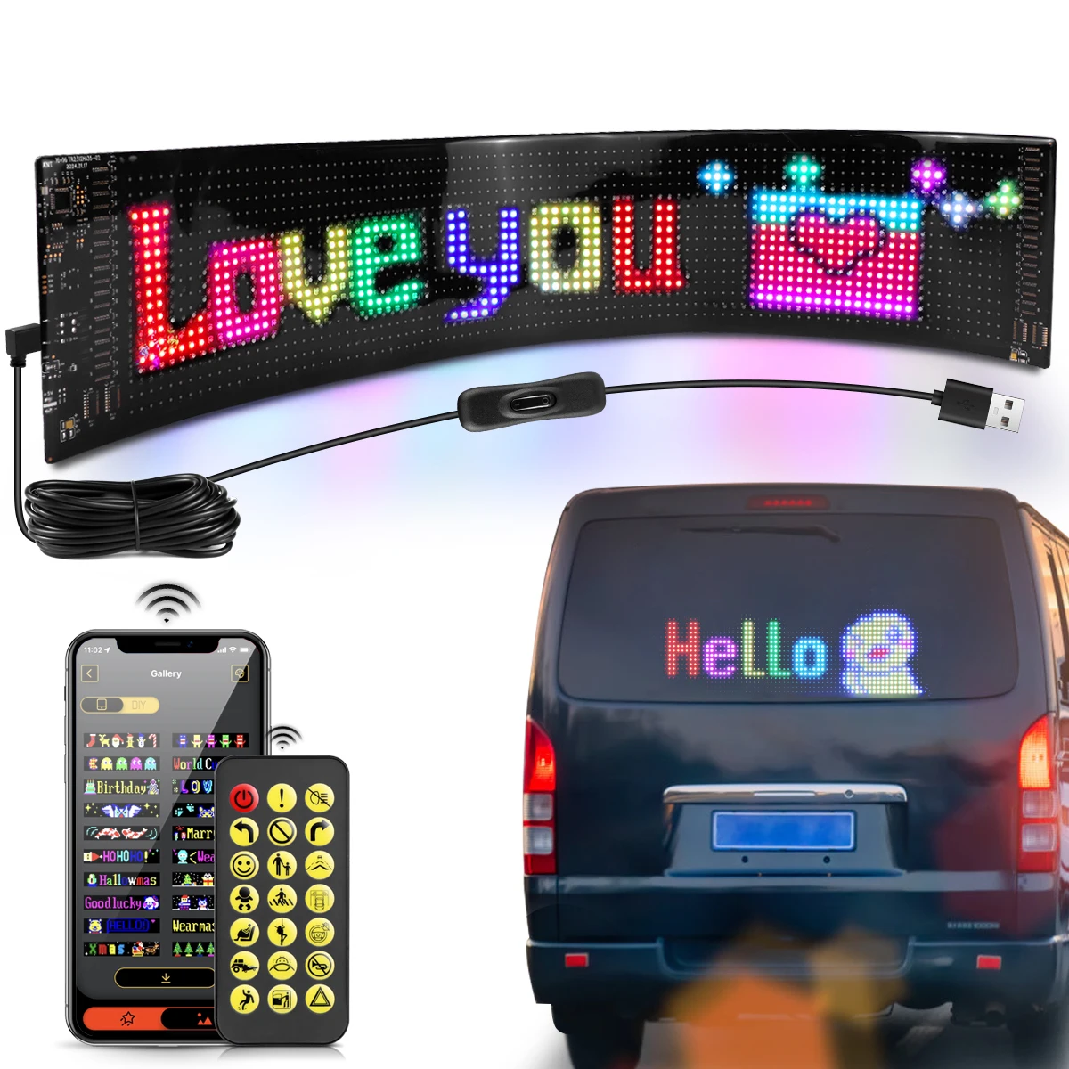 Camion Auto Devil Eye LED Segn - Smart Home Logo recensione e prezzo