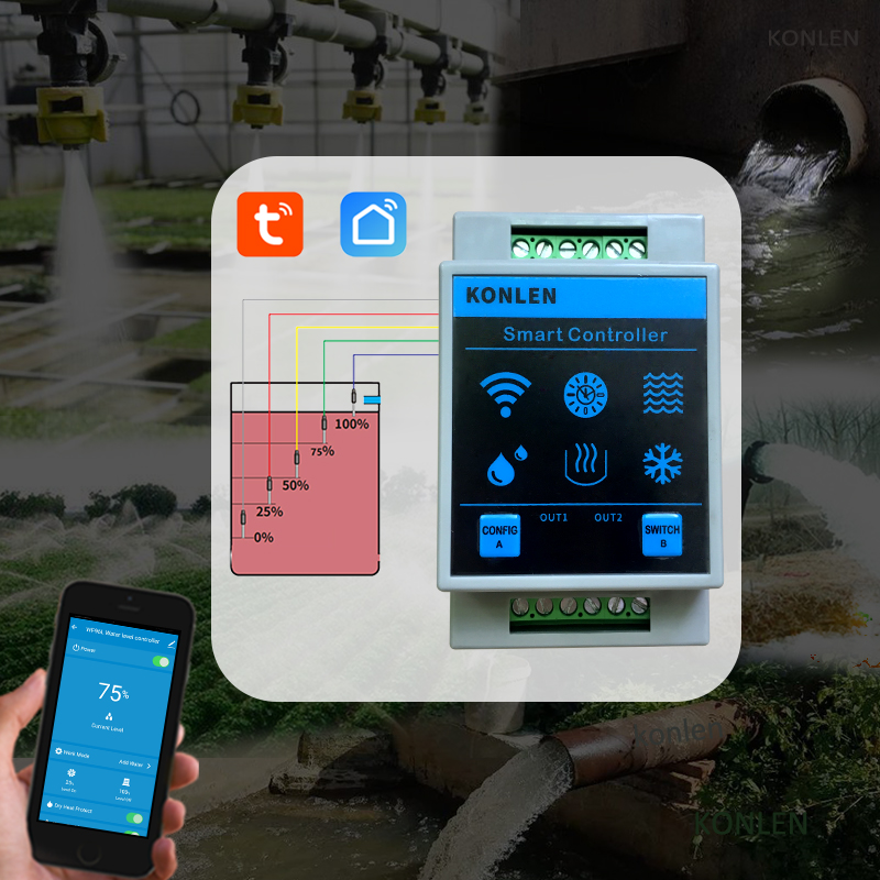 KONLEN Tuya Sensore di livello - Smart Home Water Level Sensor recensione e prezzo