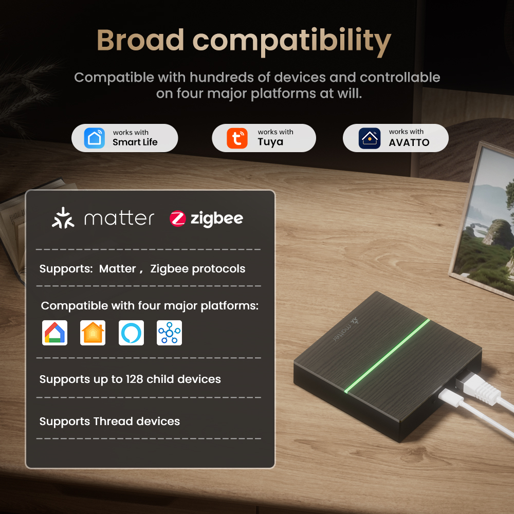 AVATTO Matter Smart Wired Gate - Smart Home Hub Matter recensione e prezzo