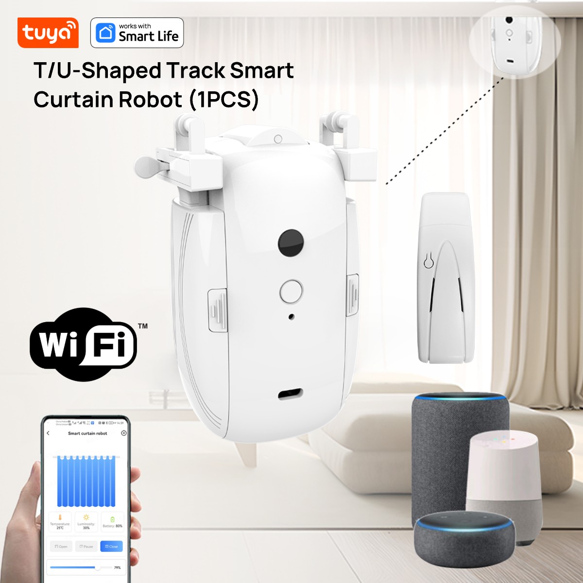 Robot per tende Tuya Smart WiF - Smart Home Hub Matter recensione e prezzo