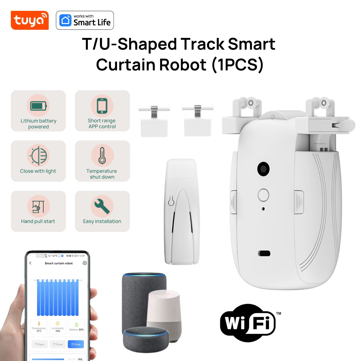 Robot per tende Tuya Smart WiF - Smart Home Hub Matter recensione e prezzo