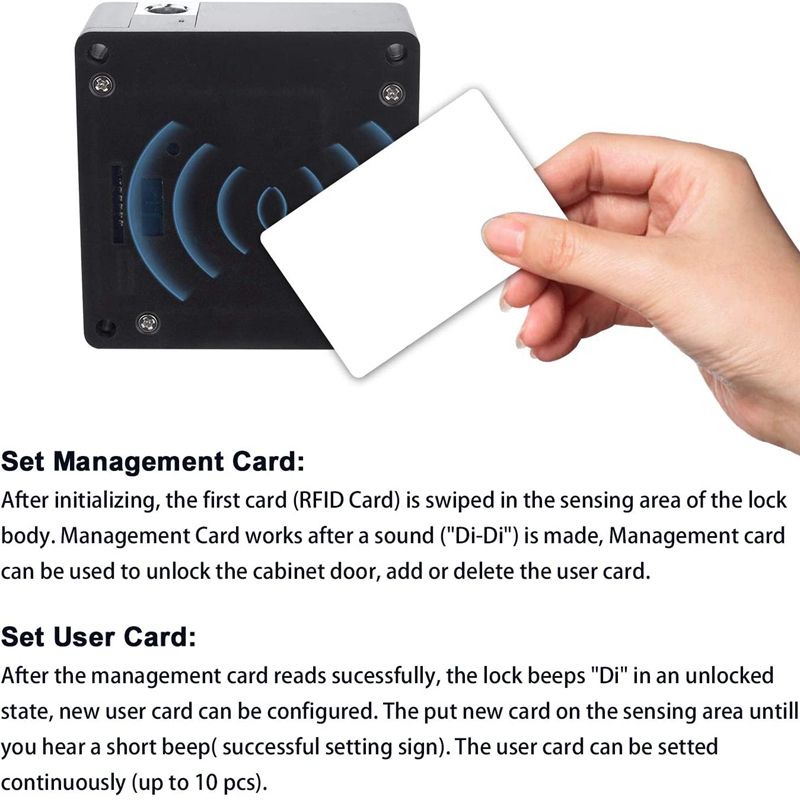 Serratura elettronica RFID per - Smart Home Logo recensione e prezzo