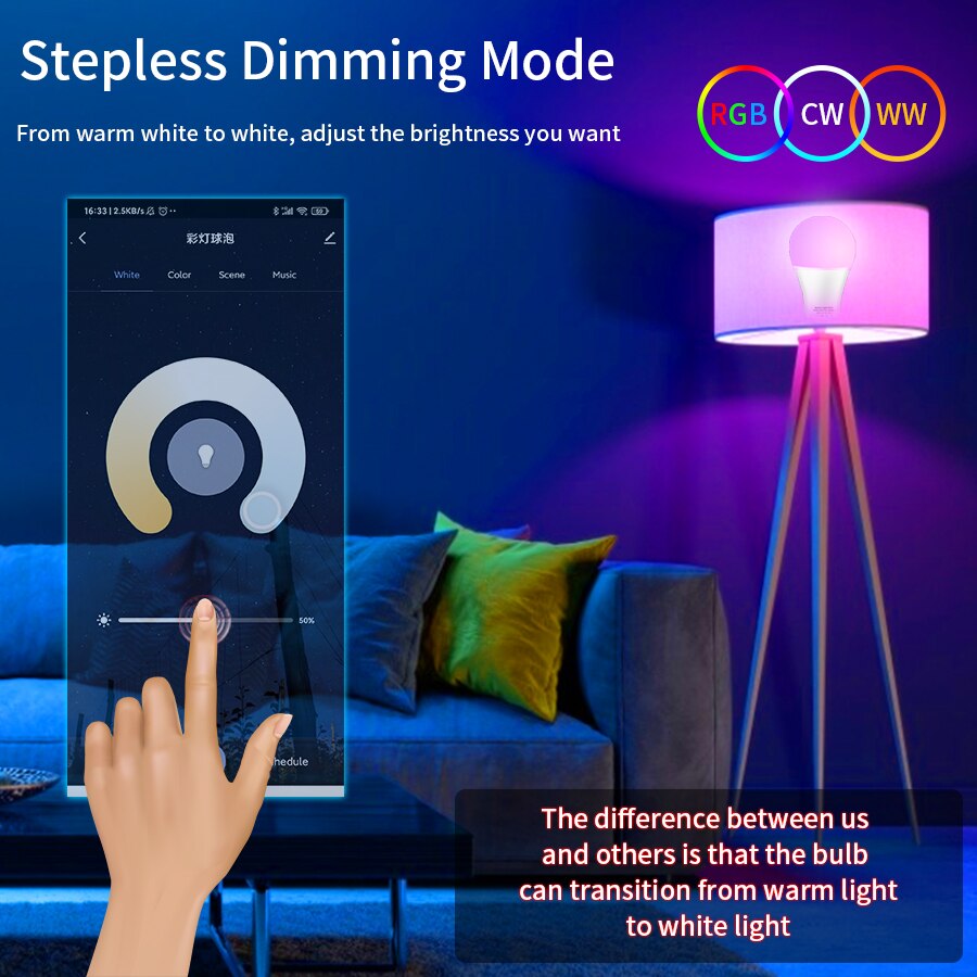 Lampadina LED Intelligente WiF - Alexa Compatible Bulb recensione e prezzo