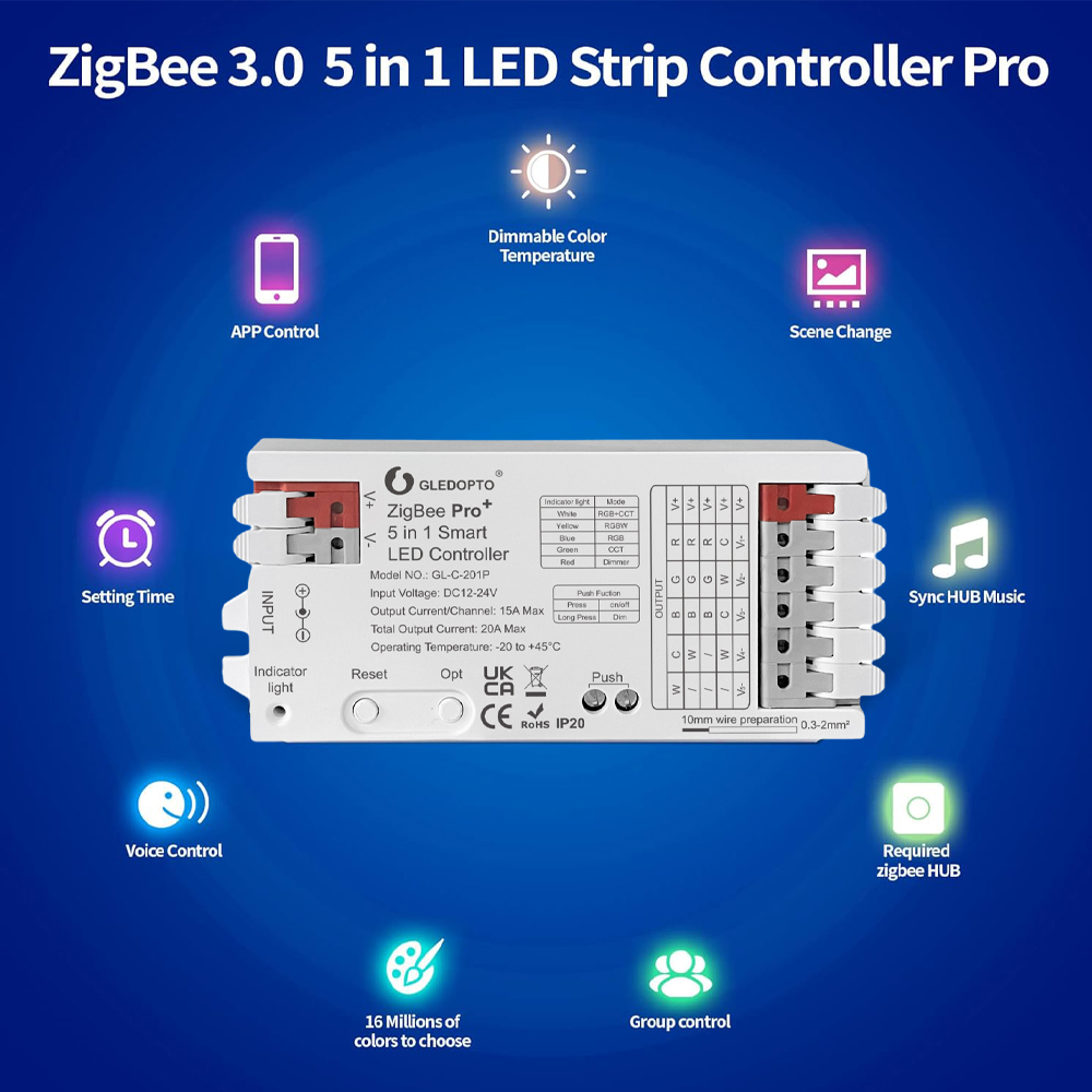 Controller LED Smart ZigBee 3. - Alexa Compatible Bulb recensione e prezzo