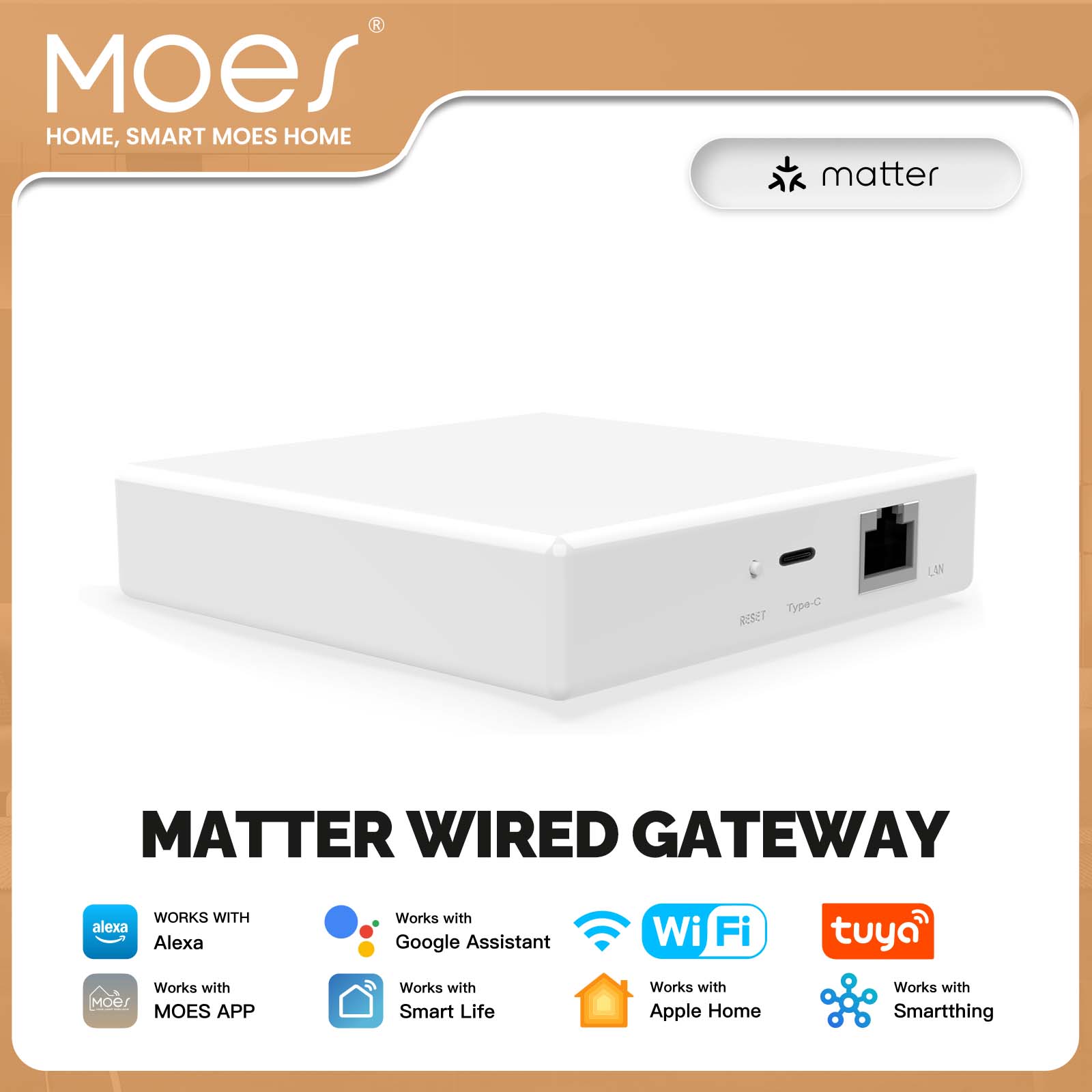 MOES Tuya ZigBee Matter Thread - Smart Home Hub Matter recensione e prezzo
